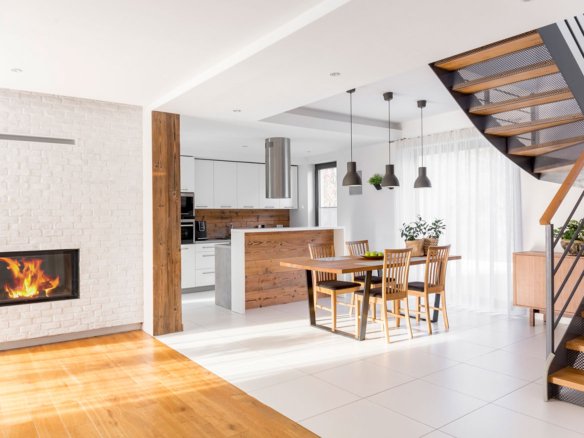 Modern apartment on the bay